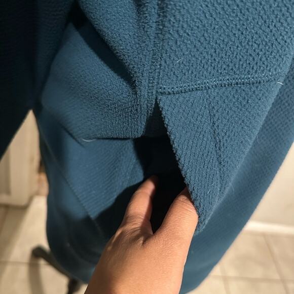 Under Armour Turquoise Half-Zip Fleece Sweater | Cozy Sport Layer - Picture 6 of 10